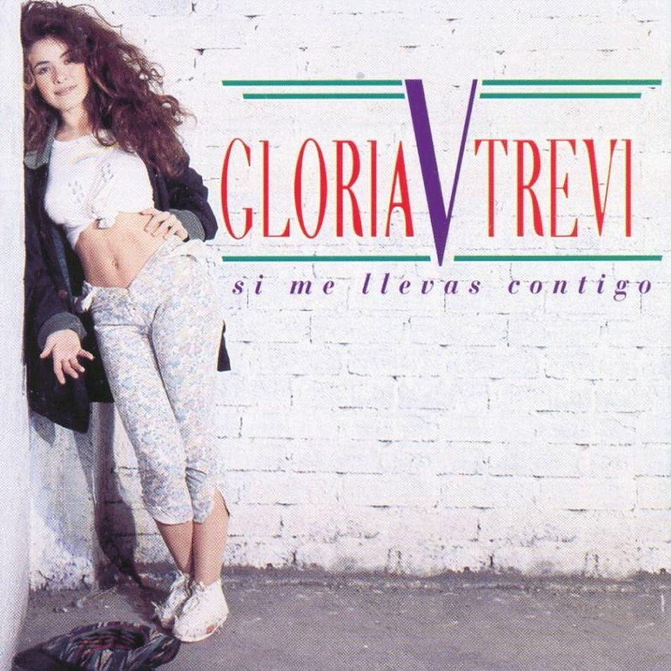 Capa do Álbum "Si Me Llevas Contigo", de Gloria Trevi