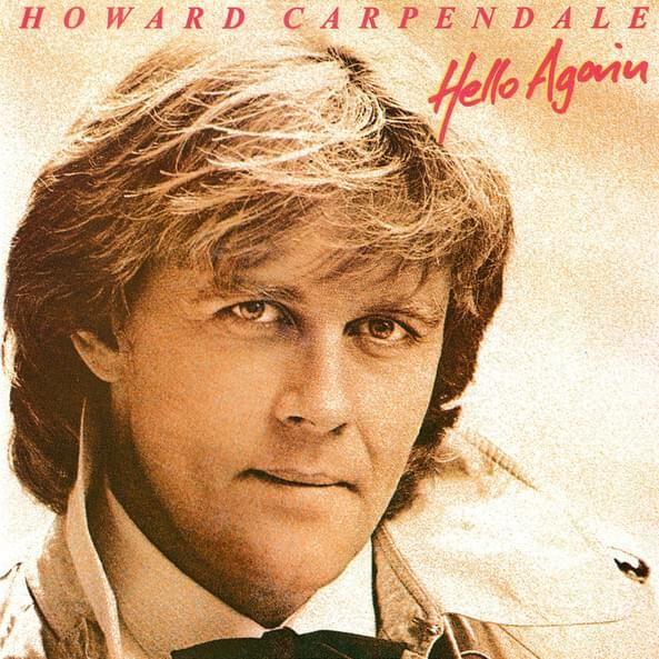 Album cover of "Hello Again" by Howard Carpendale
