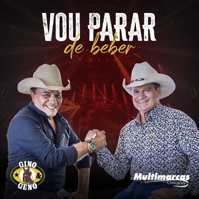 Portada del álbum "Vou Parar de Beber", de Gino e Geno