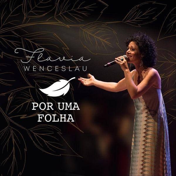 Portada de Sencillo/EP "Por Uma Folha", de Flávia Wenceslau