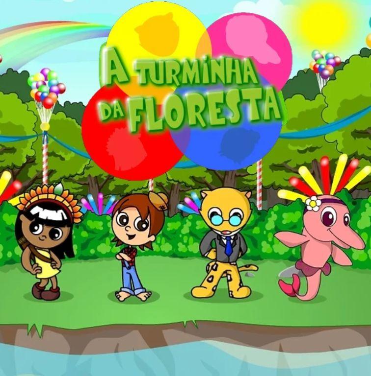 Portada de Álbum "A Turminha da Floresta, Vol. 1", de A Turminha da Floresta