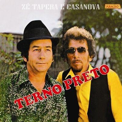 Portada de Álbum "Terno Preto", de Zé Tapera e Casanova