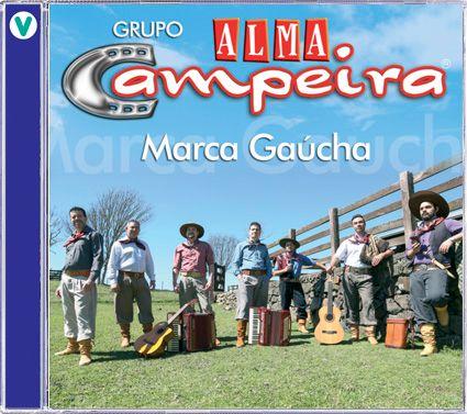 Portada de Álbum "Marca Gaúcha", de Alma Campeira