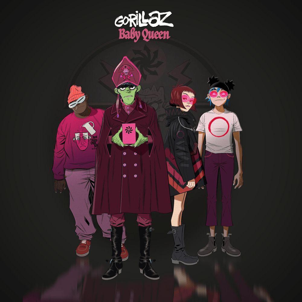 Portada del álbum "Baby Queen", de Gorillaz