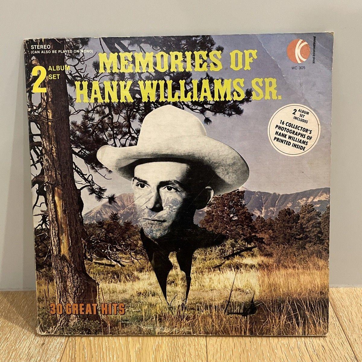 Portada de Álbum " Memories Of Hank Williams Sr.", de Hank Williams