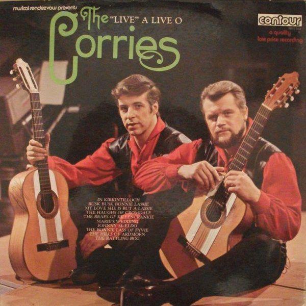 Portada de Álbum ""Live" A Live O", de Corries