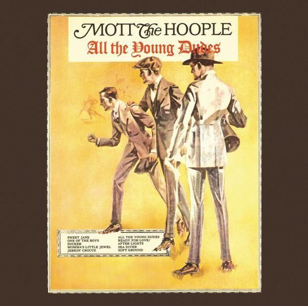 Portada de Álbum "All The Young Dudes", de Mott The Hoople