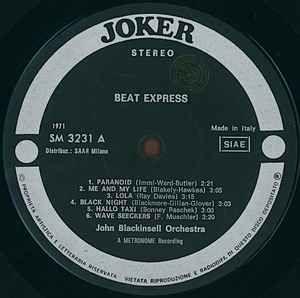 Portada de Álbum "Beat Express", de John Blackinsell