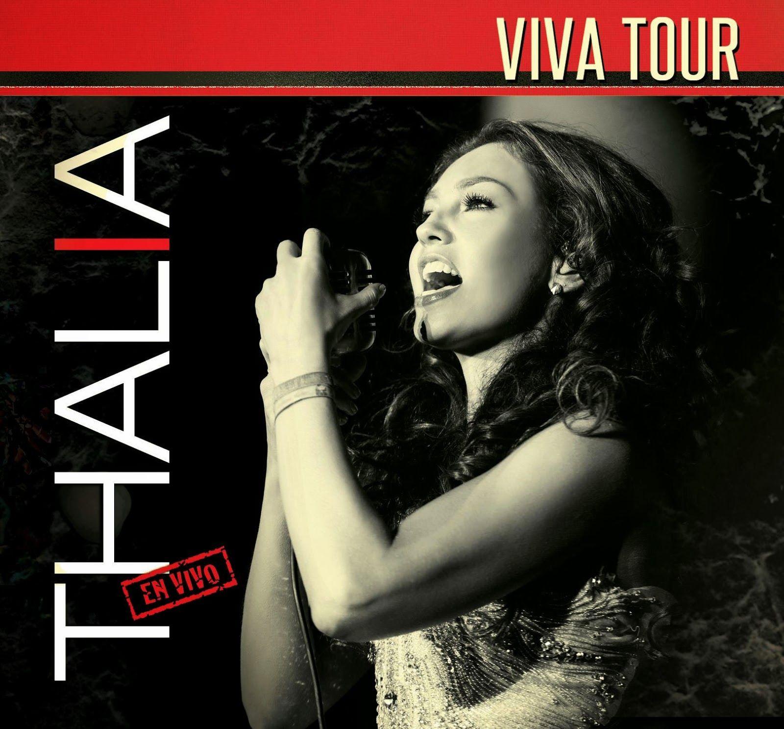 Portada de Álbum "Viva Tour  (En Vivo)", de Thalía