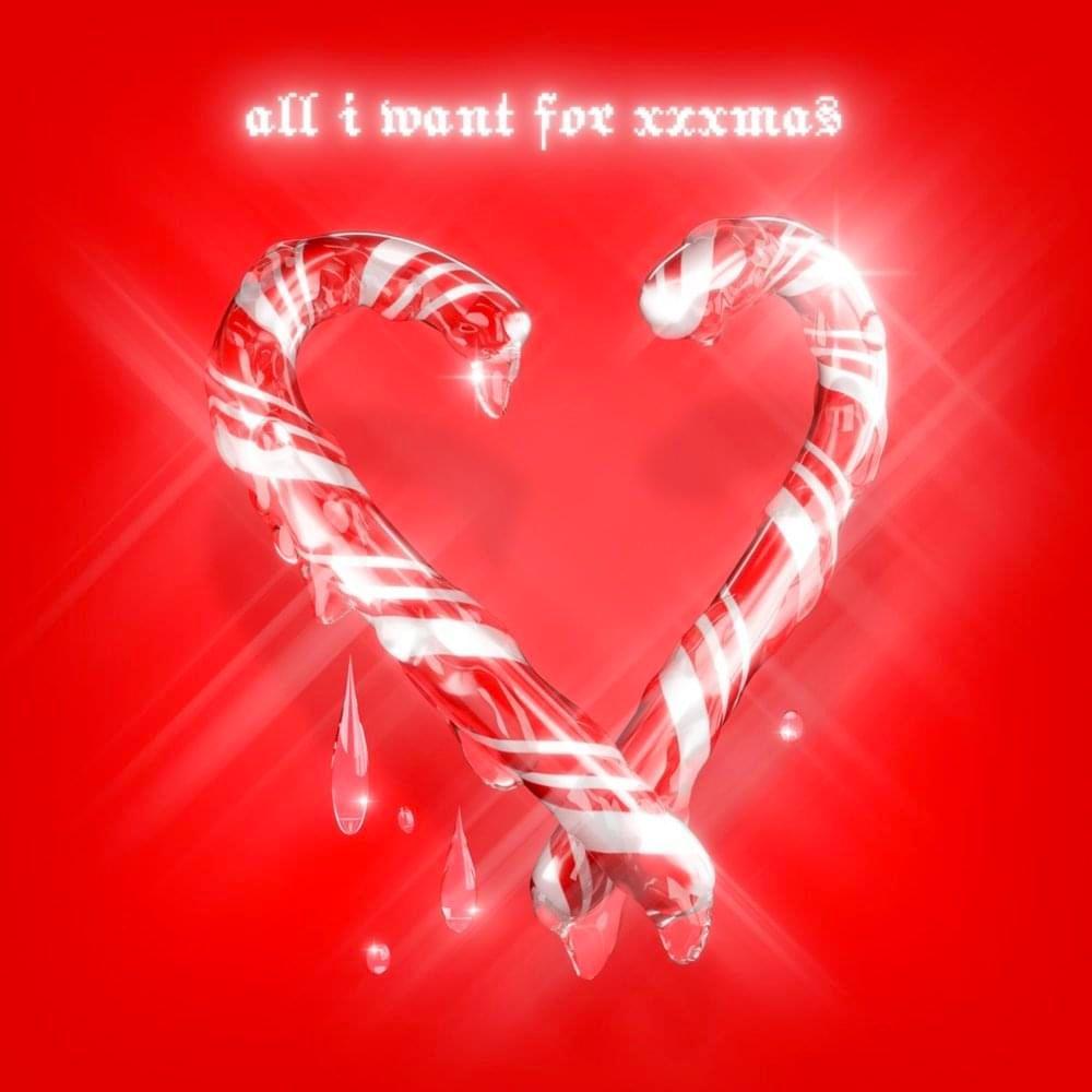 Portada de Sencillo/EP "All I Want For Xxxmas", de Slayyyter