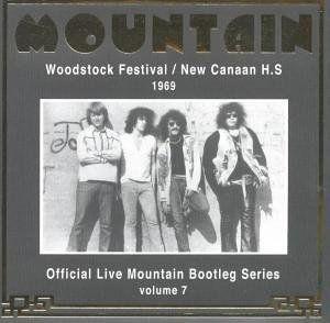 Capa do Álbum "Woodstock Festival / New Canaan H.S 1969", de Mountain
