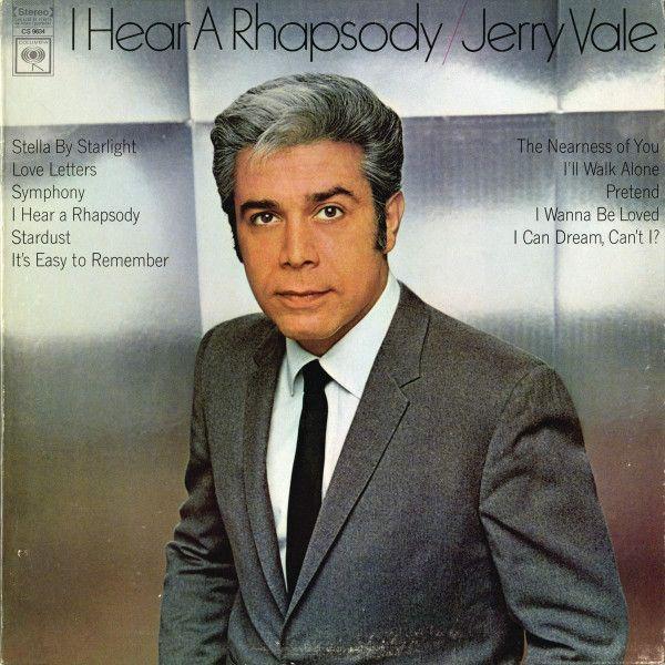 Portada del álbum "I Hear a Rhapsody", de Jerry Vale