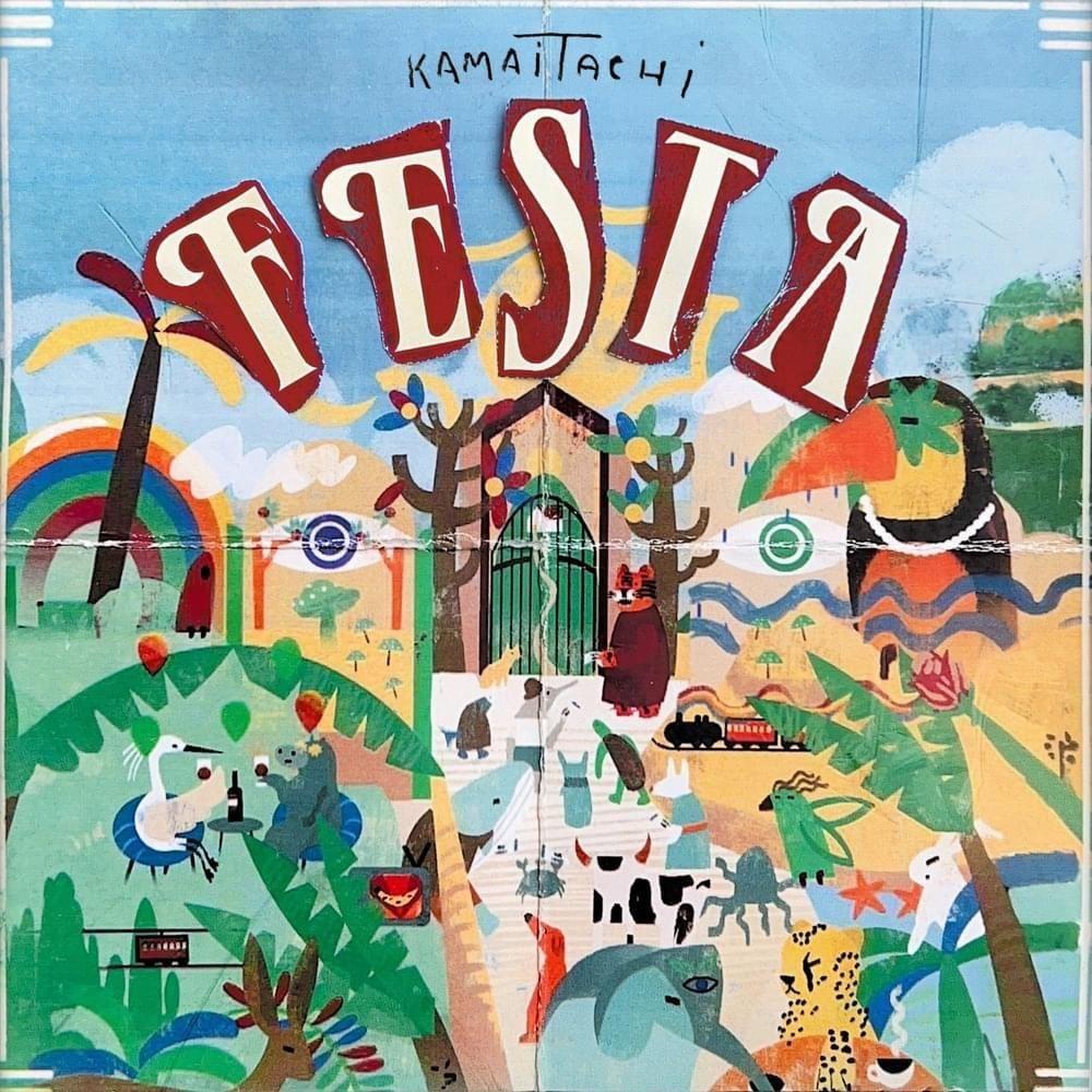 Album cover of "FESTA" by kamaitachi