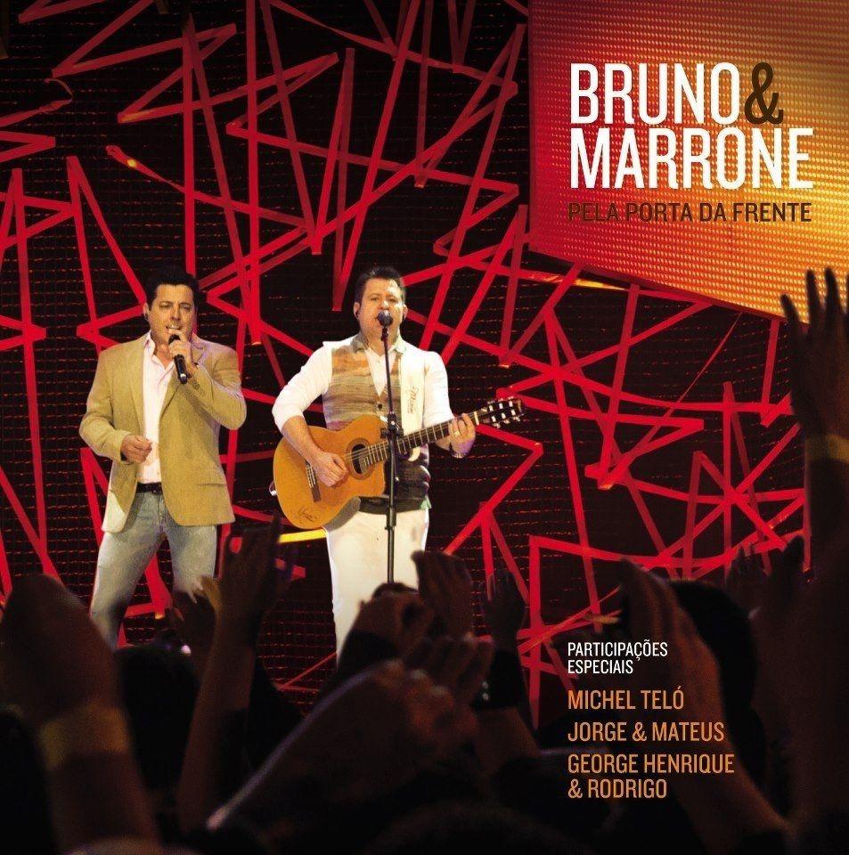 Capa do Álbum "Pela Porta da Frente ", de Bruno & Marrone