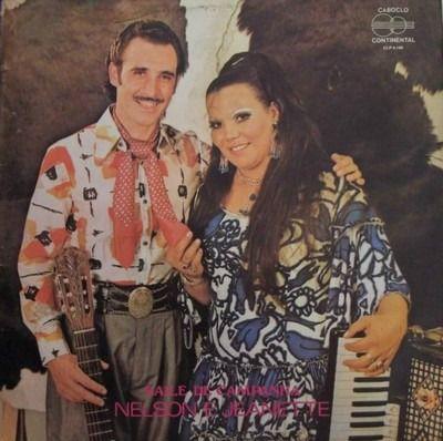 Capa do Álbum "Baile De Campanha", de Nelson e Jeanette