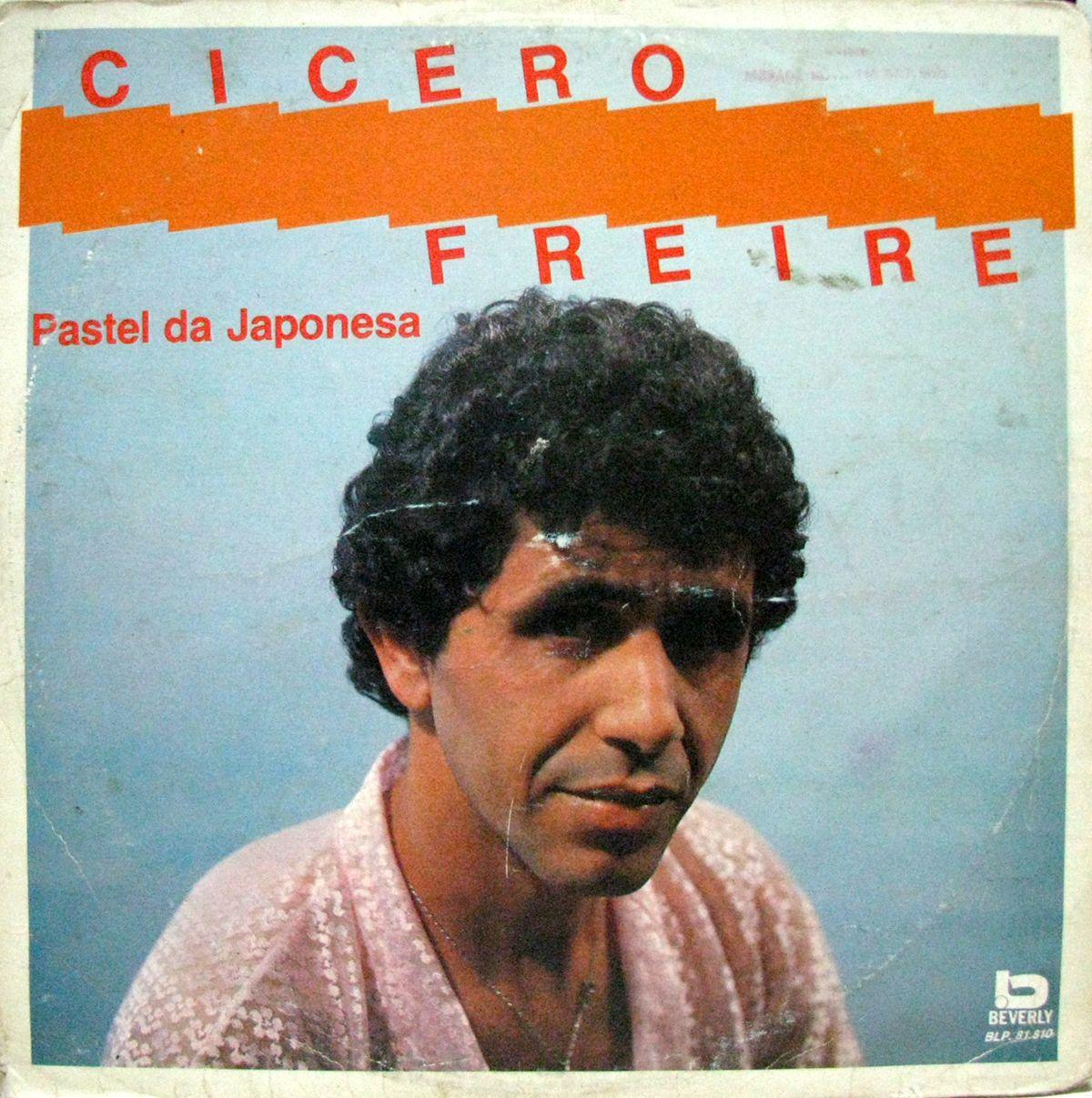Portada de Álbum "Pastel da Japonesa", de Cícero Freire