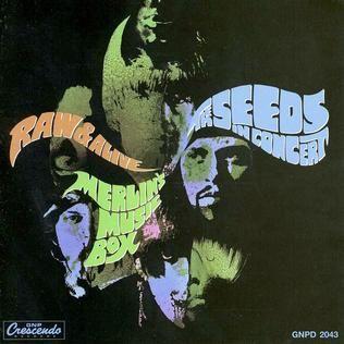 Portada de Álbum "Raw & Alive In Concert At Merlin's Music Box", de The Seeds