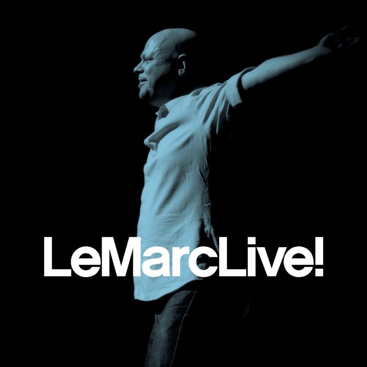 Capa do Álbum "LeMarcLive", de Peter LeMarc