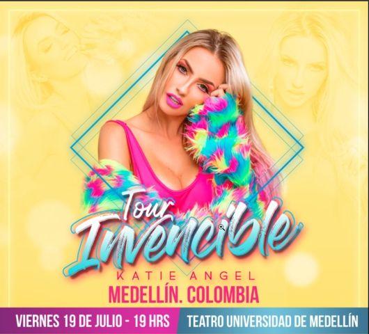 Portada de Álbum "Invencible", de Katie Angel