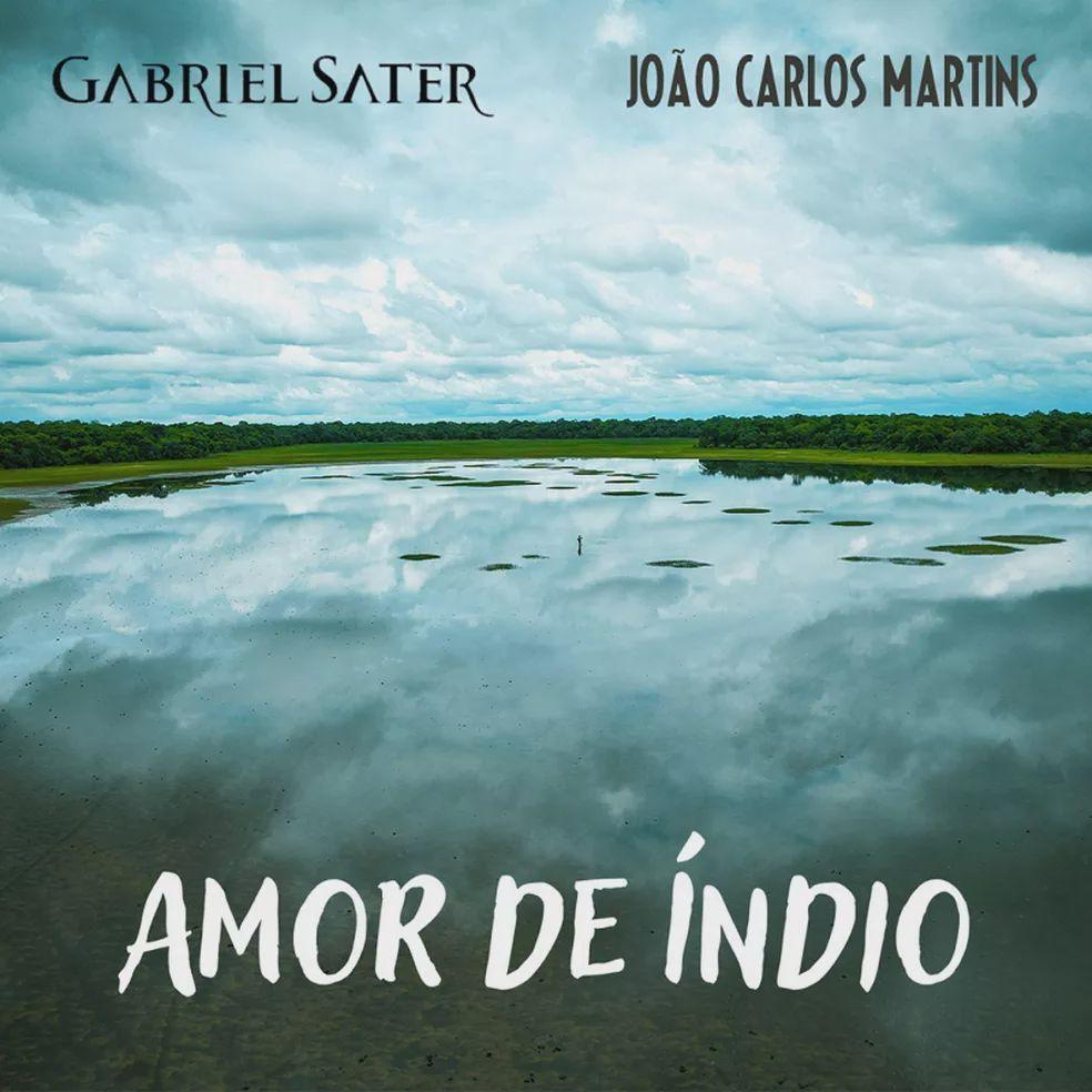 Portada de Sencillo/EP "Amor de Índio ", de Gabriel Sater