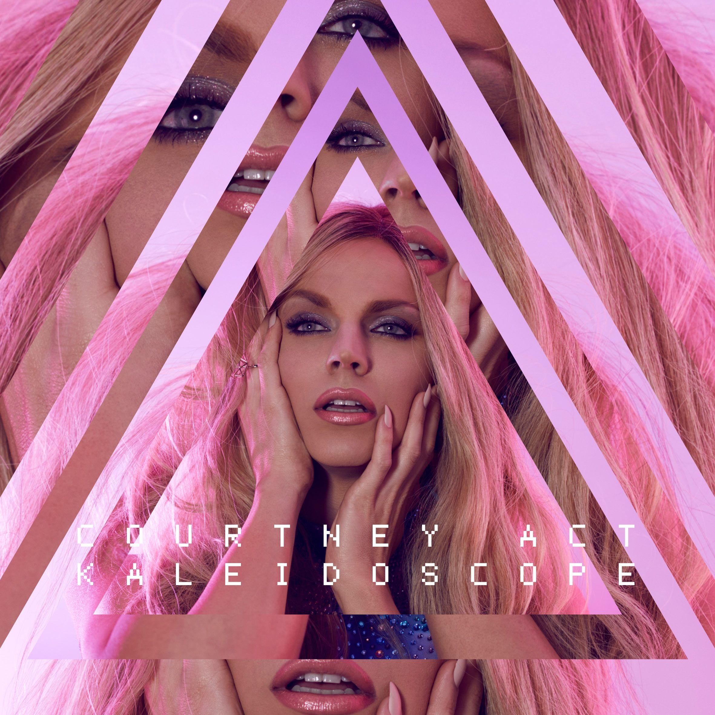 Portada de Sencillo/EP "Kaleidoscope", de Courtney Act