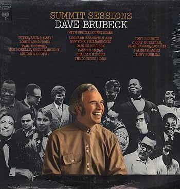 Portada del álbum "Summit Sessions", de Dave Brubeck