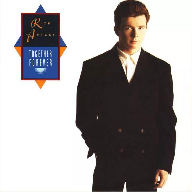 Capa do álbum "Together Forever ", de Rick Astley