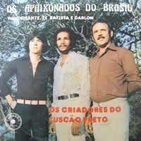 Portada de Álbum "Os Criadores do Fuscão Preto", de Vandeirante, Zé Batista e Darlon