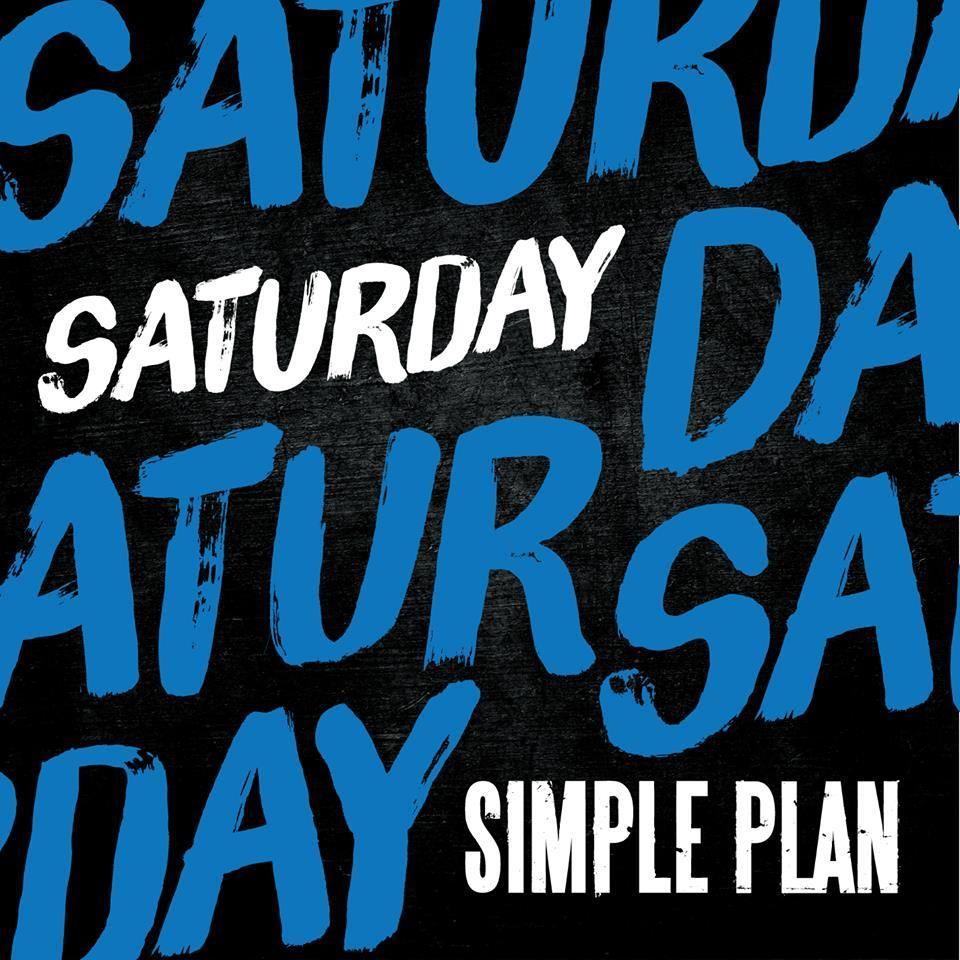 Album cover of "Saturday" by Simple Plan