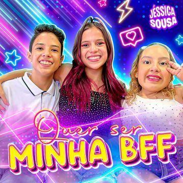 Portada de Sencillo/EP "Quer Ser Minha Bff (part. Jéssica Sousa e MC Divertida Maria Clara)", de Henrique Cauã