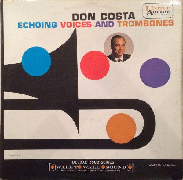 Portada de Álbum "Echoing Voices And Trombones", de Don Costa