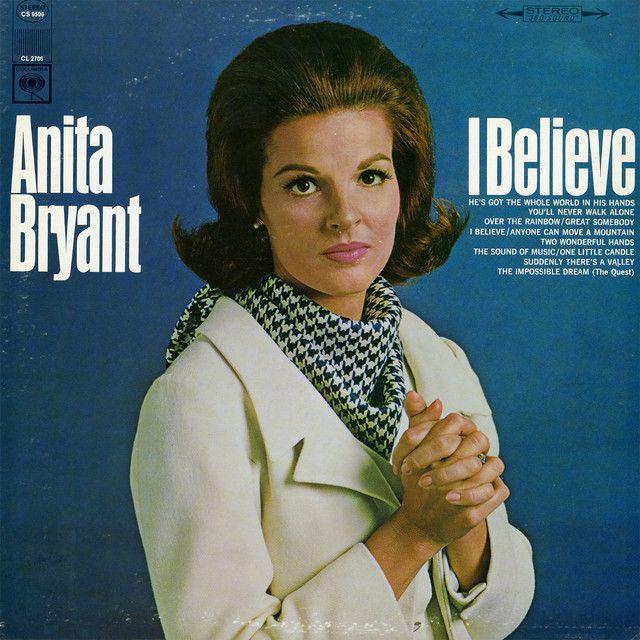 Portada de Álbum "I Believe", de Anita Bryant