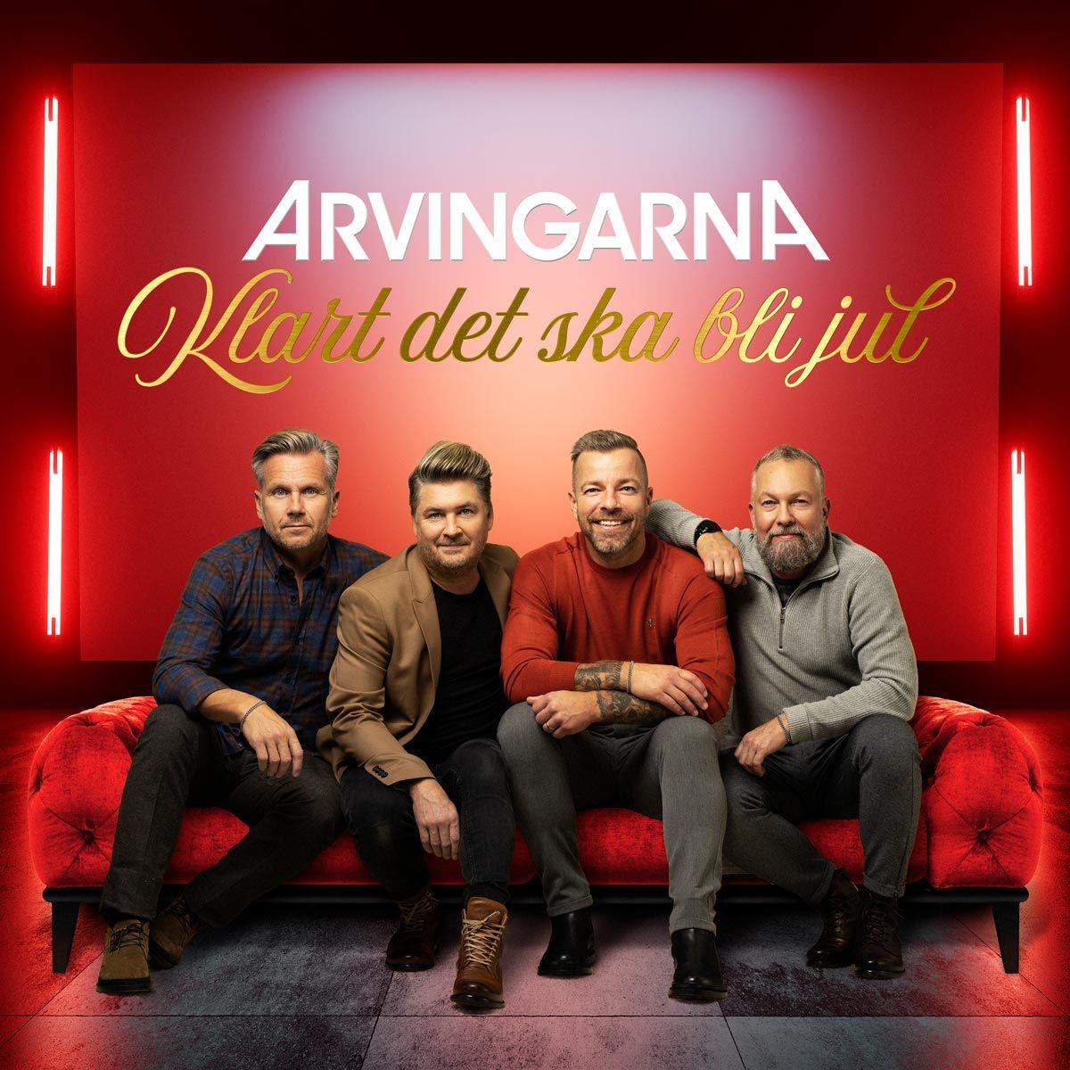Capa do Álbum "Klart Det Ska Bli Jul", de Arvingarna