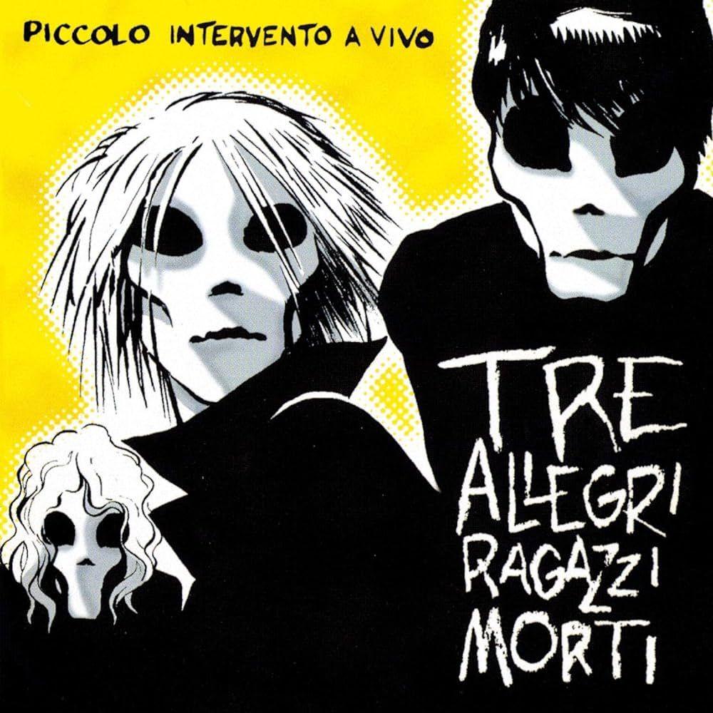 Portada de Álbum "Piccolo Intervento A Vivo", de Tre Allegri Ragazzi Morti