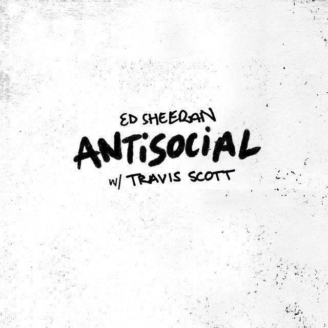 Capa do Single/EP "Antisocial (feat. Ed Sheeran)", de Travis Scott