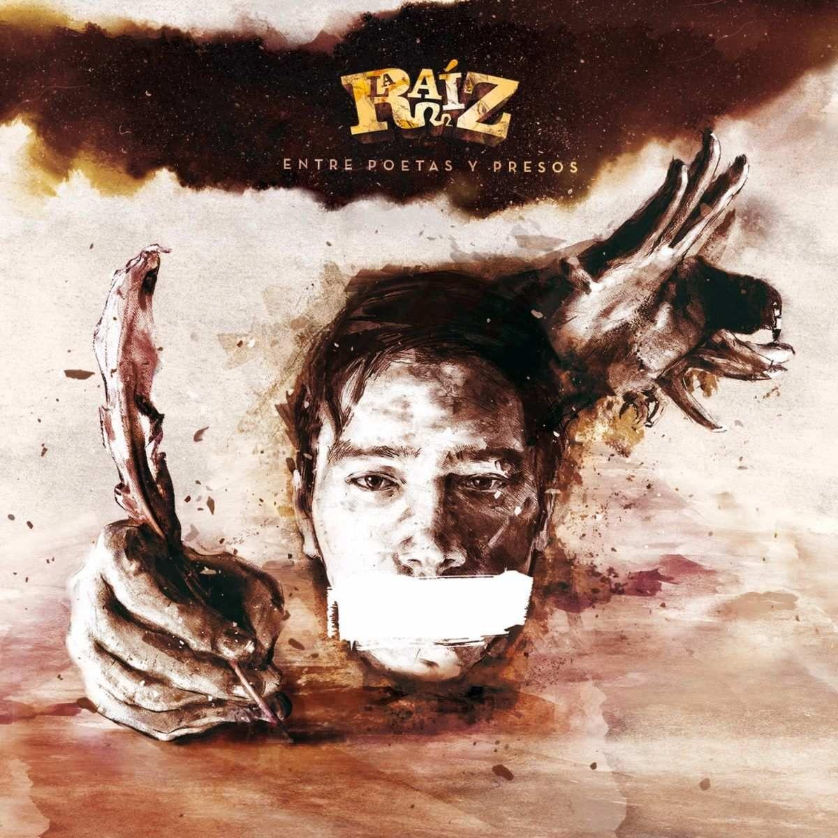 Capa do Álbum "Entre Poetas Y Presos", de La Raíz