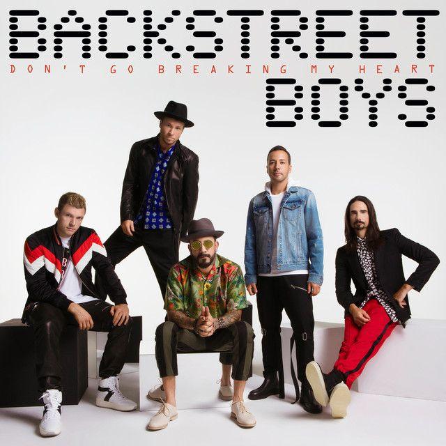 Capa do álbum "Don't Go Breaking My Heart", de Backstreet Boys