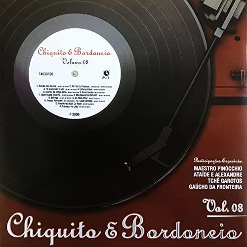 Portada del álbum "Volume 08", de Chiquito e Bordoneio