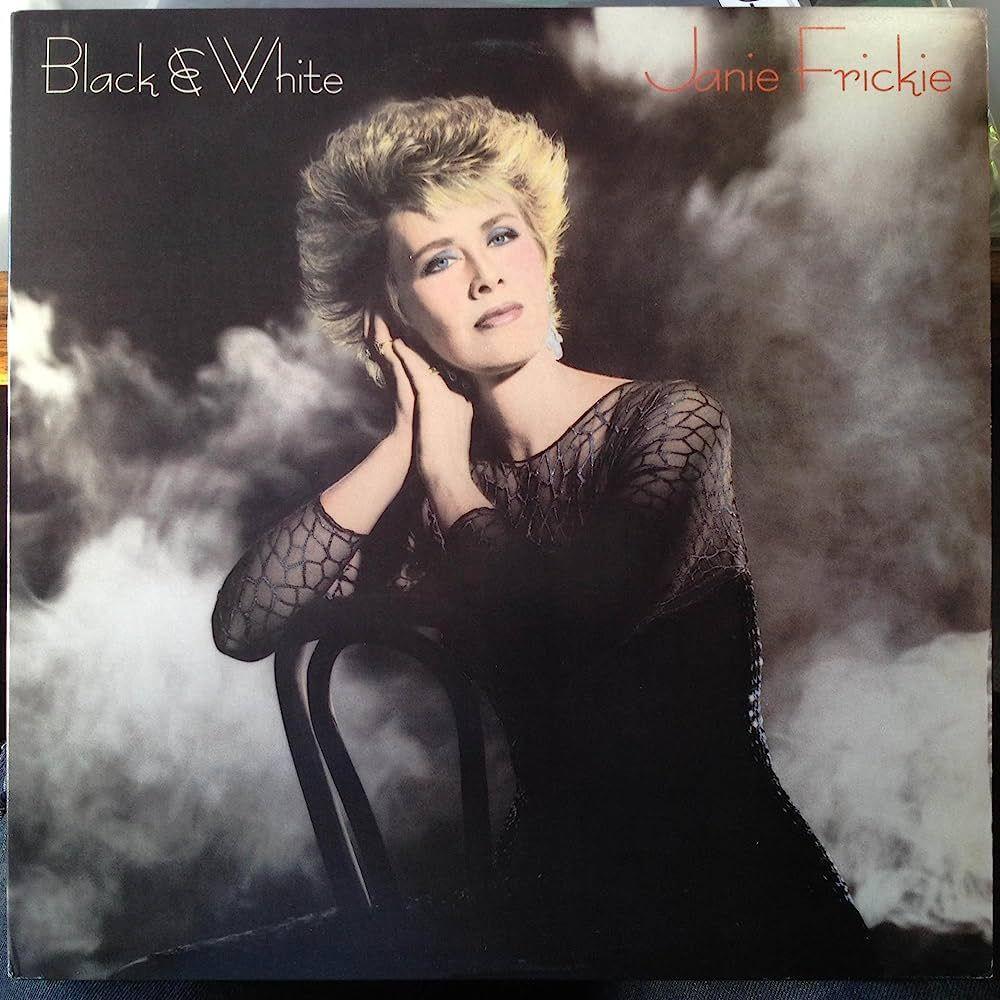 Album cover of "Black & White" by Janie Fricke