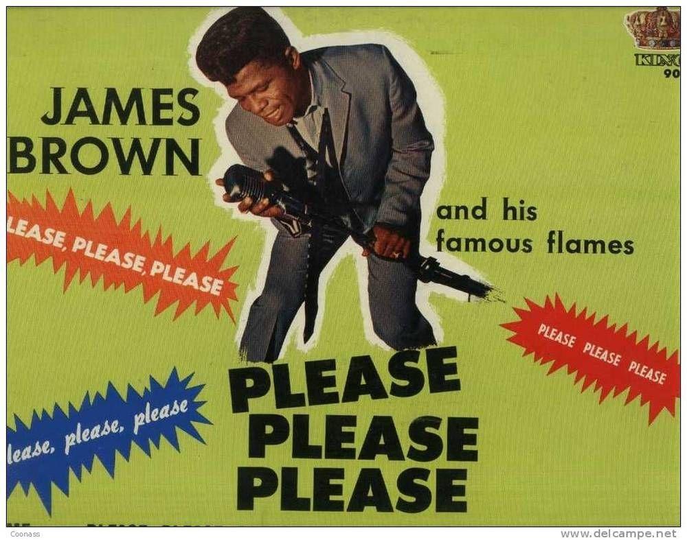 Album cover of "Please Please Please" by James Brown