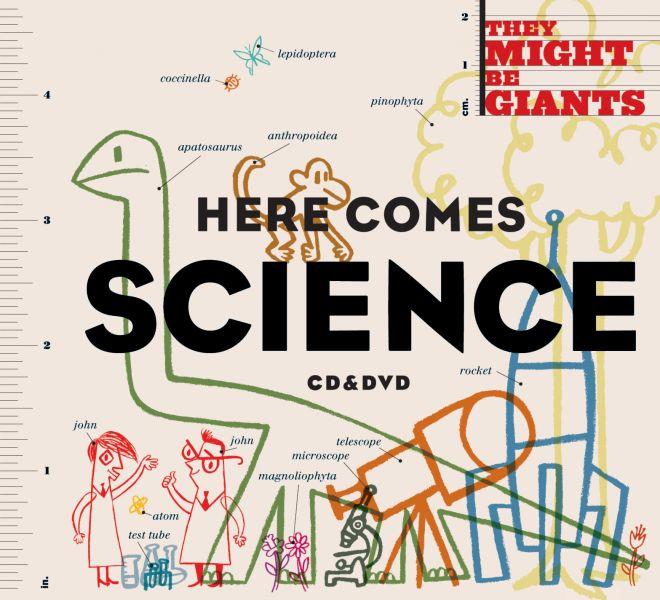 Portada de Álbum "Here Comes Science", de They Might Be Giants
