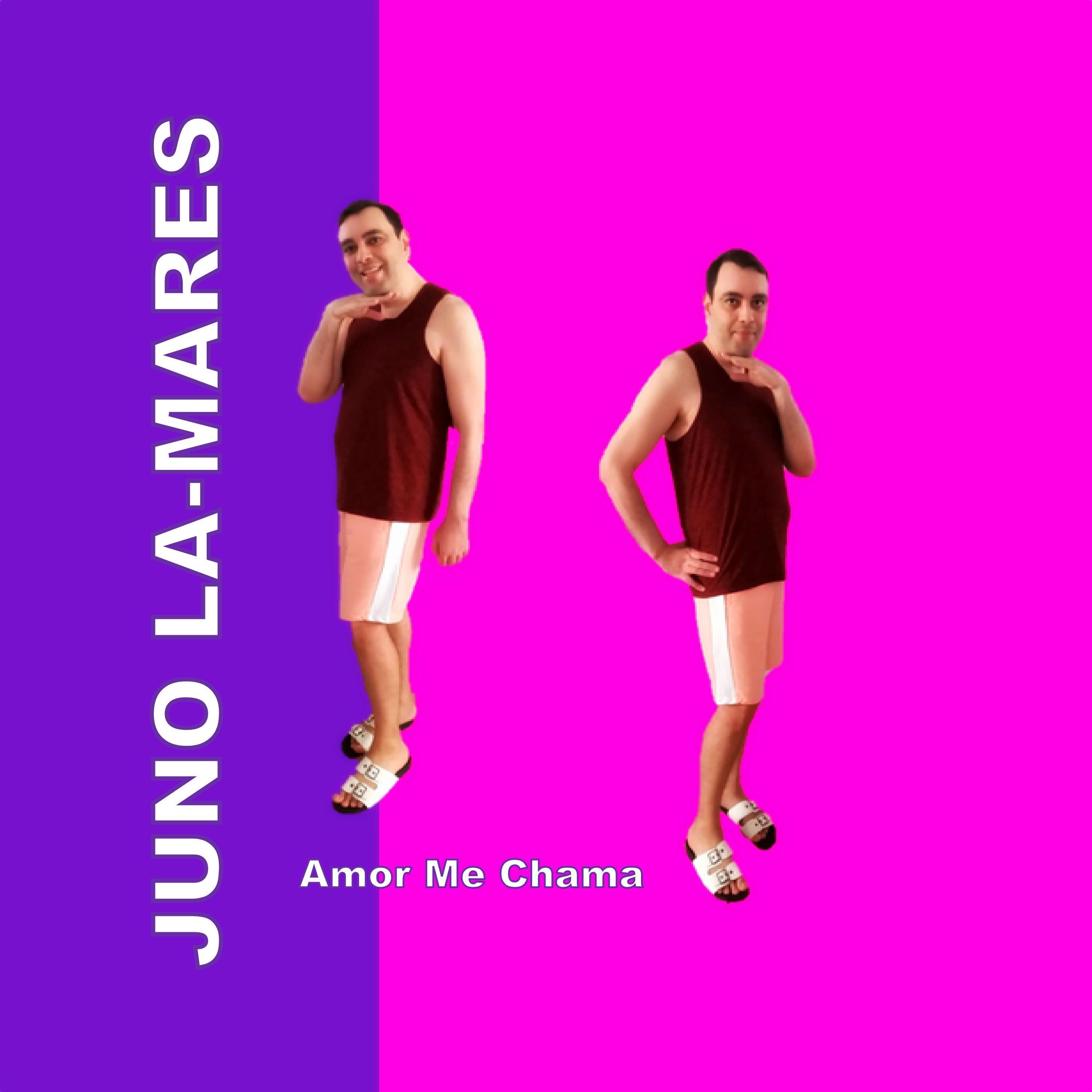 Portada de Álbum "Amor Me Chama", de Juno La-Mares