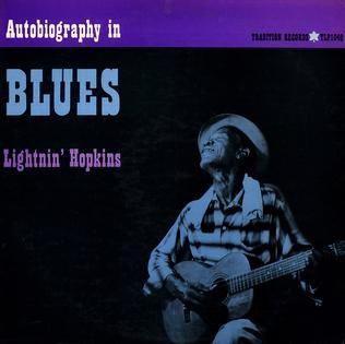 Portada de Álbum "Autobiography In Blues", de Lightnin' Hopkins