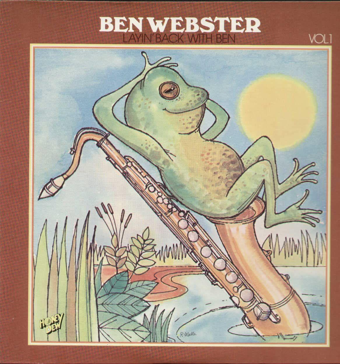 Portada del álbum "Layin' Back With Ben", de Ben Webster