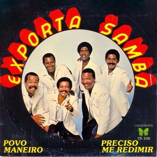 Capa do Single/EP "Povo Maneiro / Preciso Me Redimir", de Exporta Samba