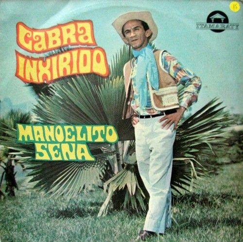 Portada de Álbum "Cabra Inxirido", de Manoelito Sena