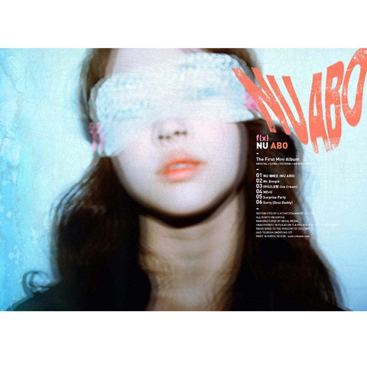Portada de Sencillo/EP "NU ABO", de f(x)