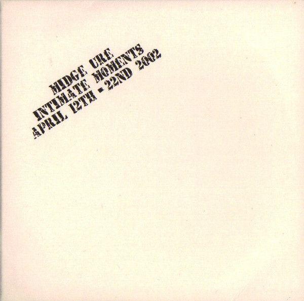 Capa do Álbum "Intimate Moments", de Midge Ure