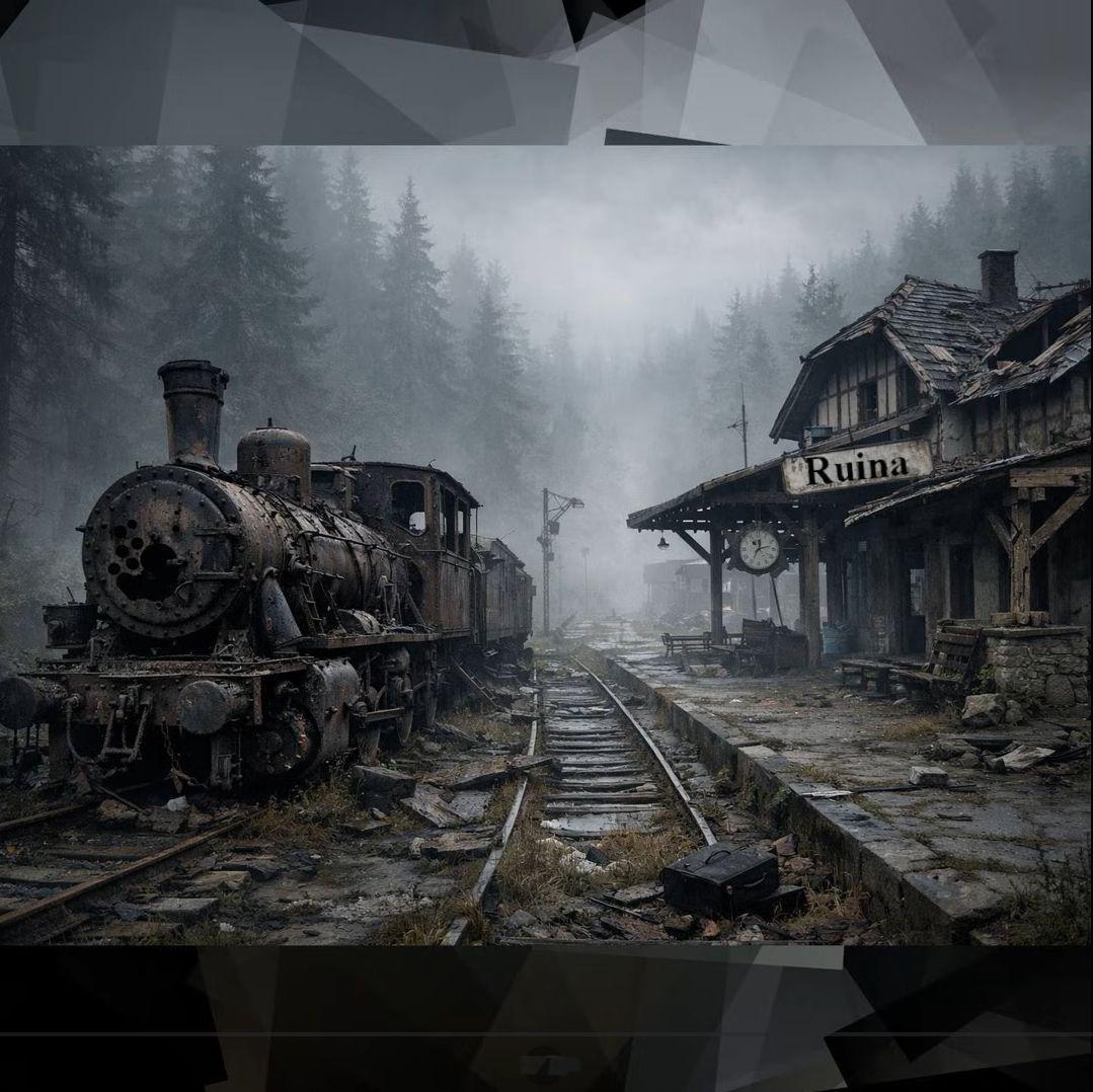 Portada de Álbum "Ruína", de Estação Ruína