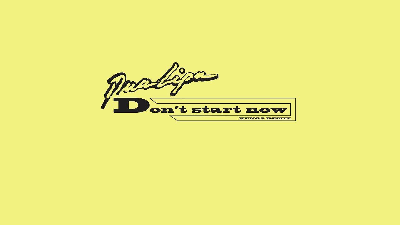 Capa do álbum "Don't Star Now (Remixes)", de Dua Lipa